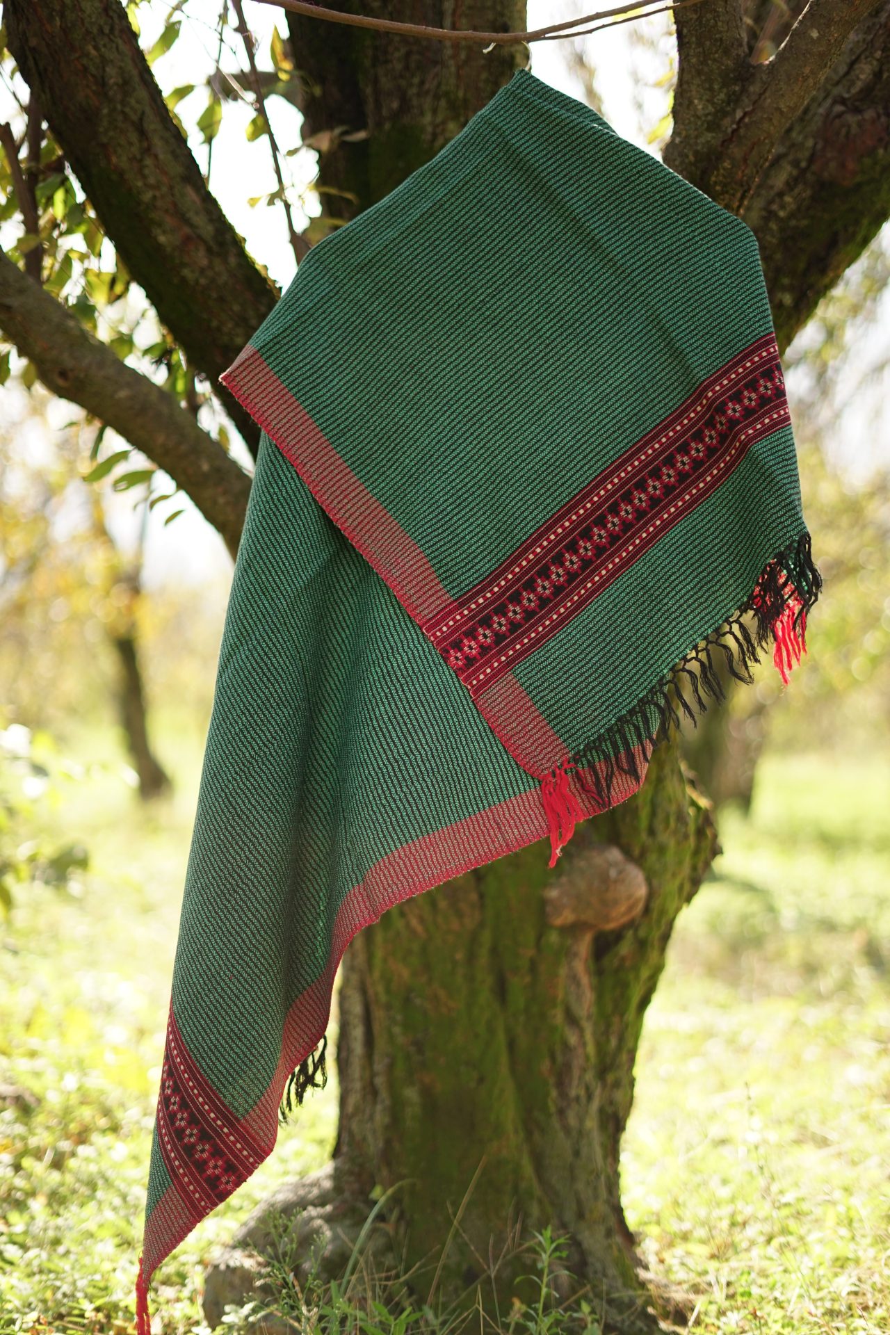 Sheep Wool handwoven stole